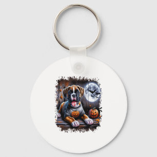 Chaveiro Boxer Dog Halloween