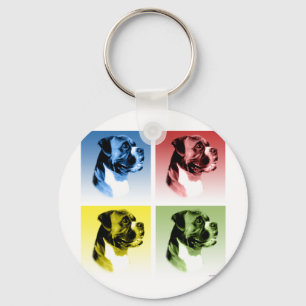 Chaveiro Boxer Pop Art