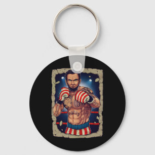 Chaveiro Boxing Abe Lincoln 4 De Julho Shirt Abe Lincoln J