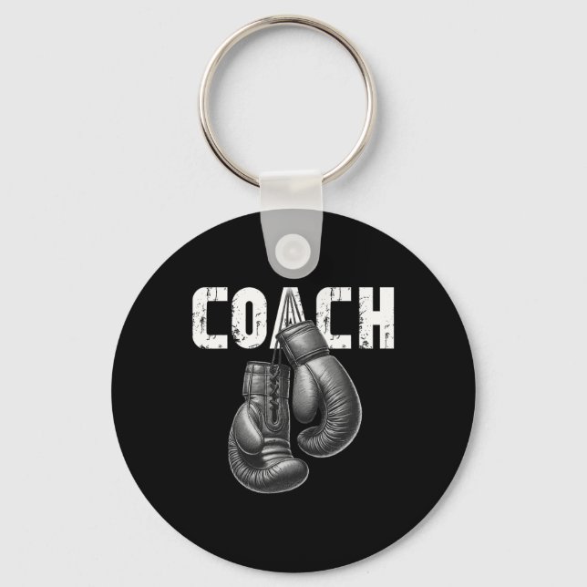 Chaveiro Boxing Coach Kickboxing Boxing Luvas Boxer esporti (Frente)