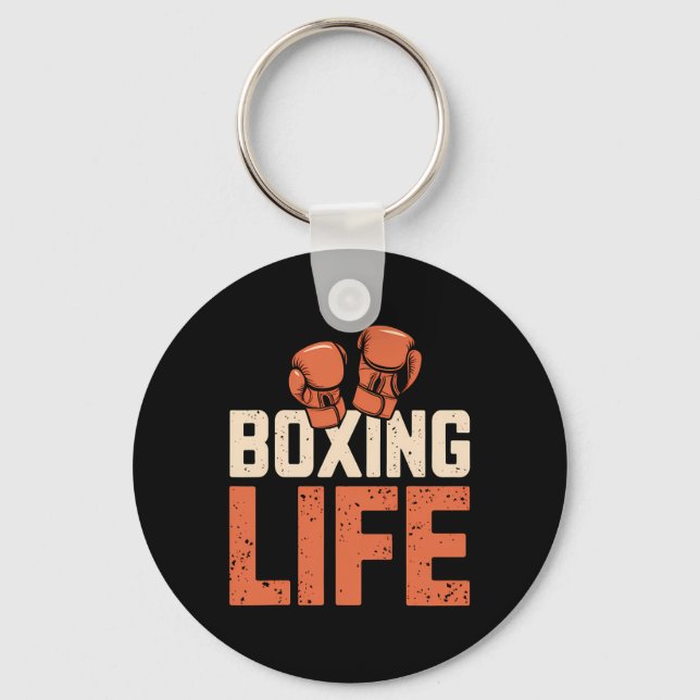 Chaveiro Boxing Life Para Boxers Profissionais Amadores 3 (Frente)