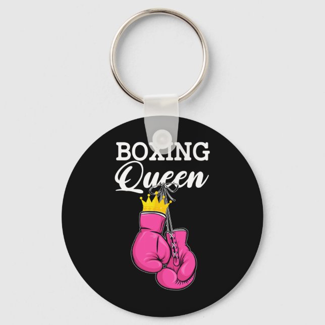 Chaveiro Boxing Queen Boxing Player Esportivo Boxer Boxer (Frente)