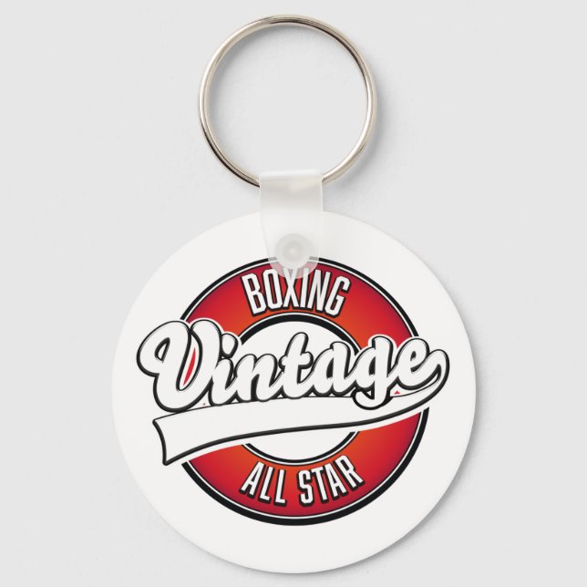 Chaveiro Boxing Vintage All star logo (Frente)