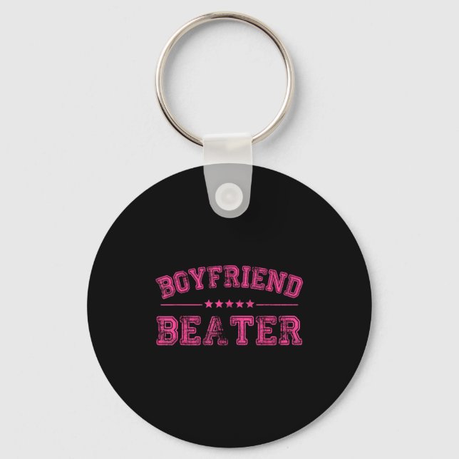 Chaveiro Boyfriend Beater Funny Design 507eaff4f4b81bf657ea (Frente)