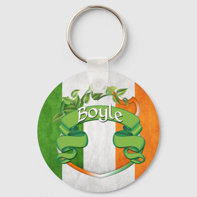 Chaveiro Boyle Irish Shield (Frente)