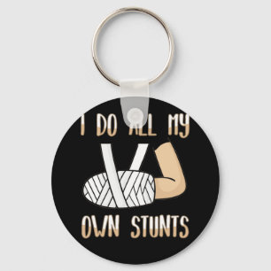 Chaveiro Braço quebrado para crianças Eu faço todas as m