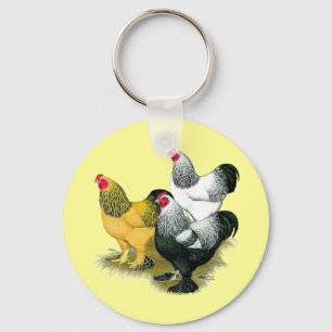 Chaveiro Brahmas Three Roosters