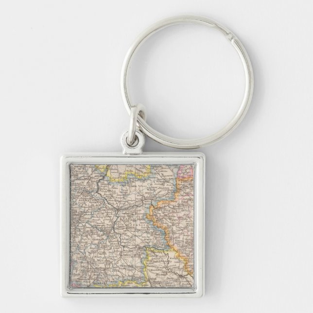 Chaveiro Brandeburgo, Mapa Atlas de Posen (Frente)