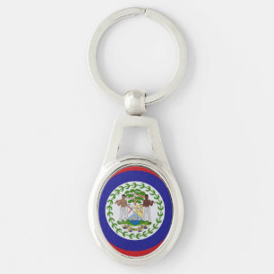 Chaveiro Brasão de Armas da Bandeira de Belize