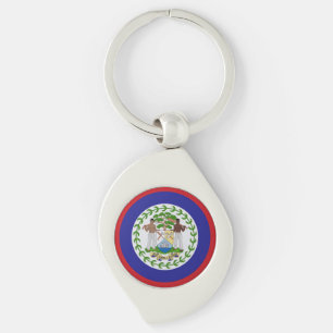 Chaveiro Brasão de Armas da Bandeira de Belize