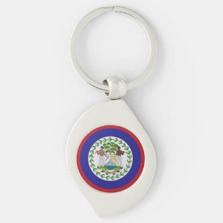 Chaveiro Brasão de Armas da Bandeira de Belize