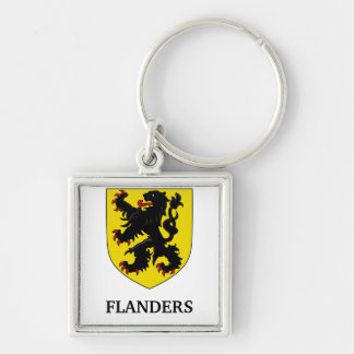 Chaveiro Brasão de Armas de Flandres Leão Heraldico