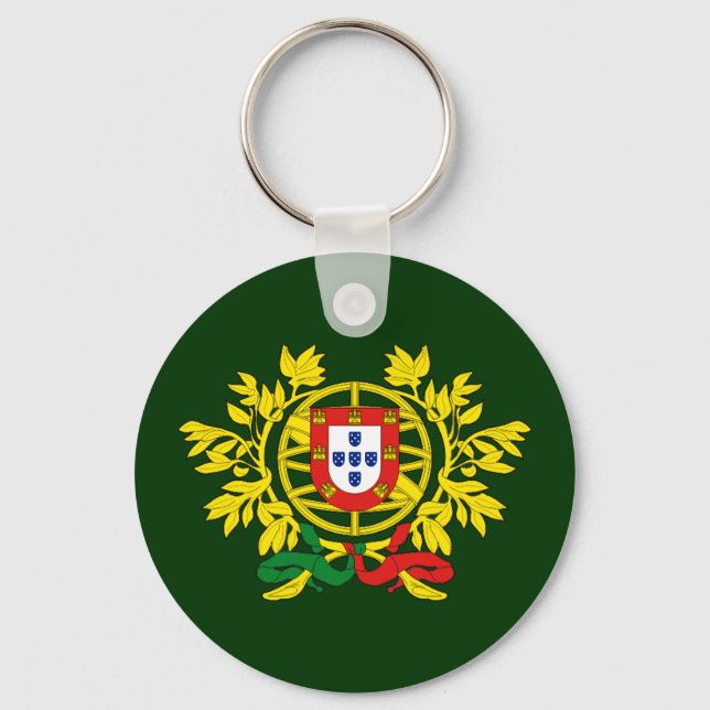 Chaveiro Brasão de armas de Portugal (Frente)