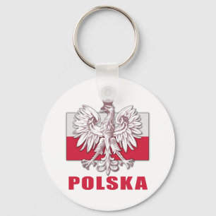 Chaveiro Brasão de Polska do Polônia