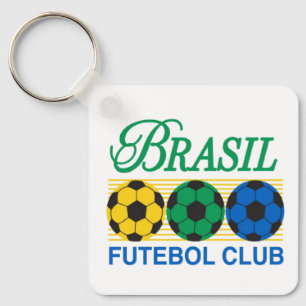 Chaveiro Brasil Futebol Club Vintage Soccer
