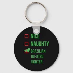 Chaveiro Brasil: Jiu-jitsu Combatendo Funny Pajama no Natal