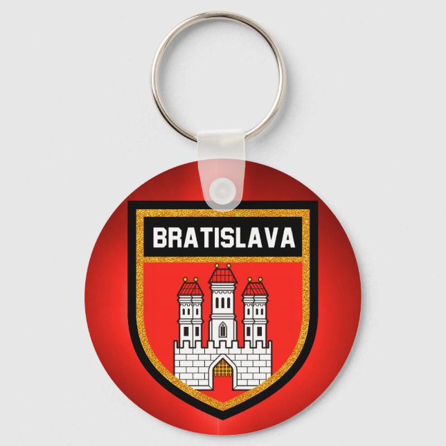 Chaveiro Bratislava Flag (Frente)