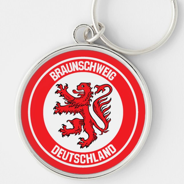 Chaveiro Braunschweig Round Emblem (Frente)