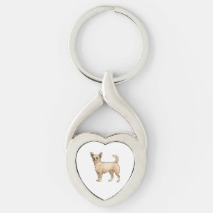 Chaveiro Brave Chihuahua Blue