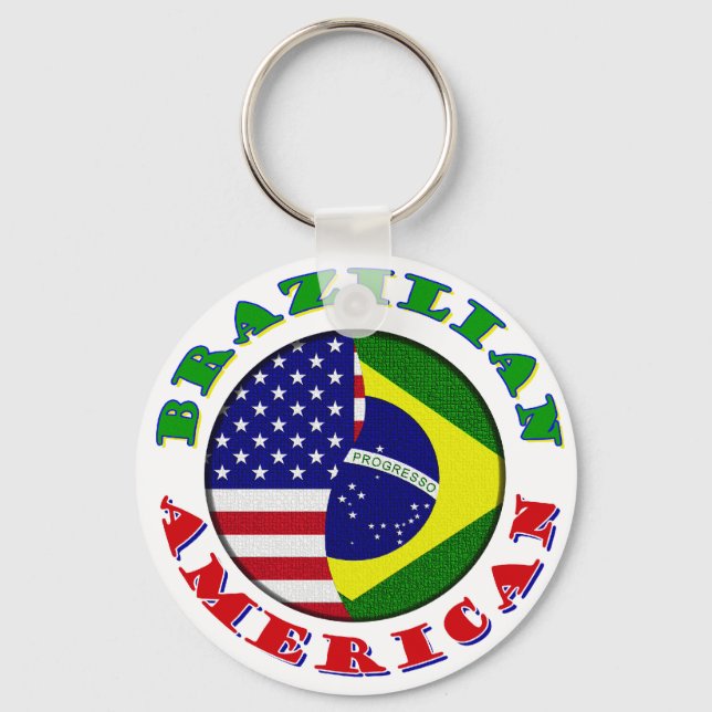 Chaveiro braziian american (Frente)