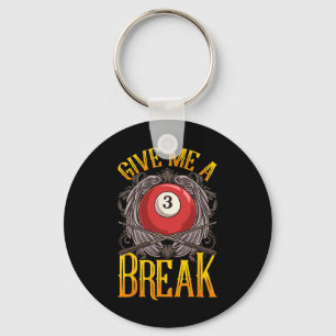 Chaveiro Break Shot Expresse O Billiards Plea