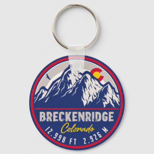 Chaveiro Breckenridge Colorado Ski Hiking Mountain Souvenir