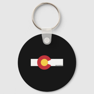 Chaveiro Breckenridge Colorado X Co Flag