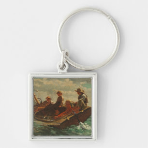 Chaveiro Breezing acima (um vento justo) de 1873-76