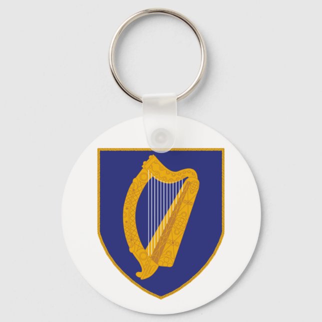 Chaveiro Brian Boru Harp - Símbolo da Irlanda (Frente)