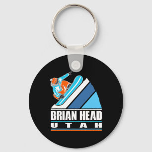 Chaveiro Brian Head Utah - Vintage Snowboarder