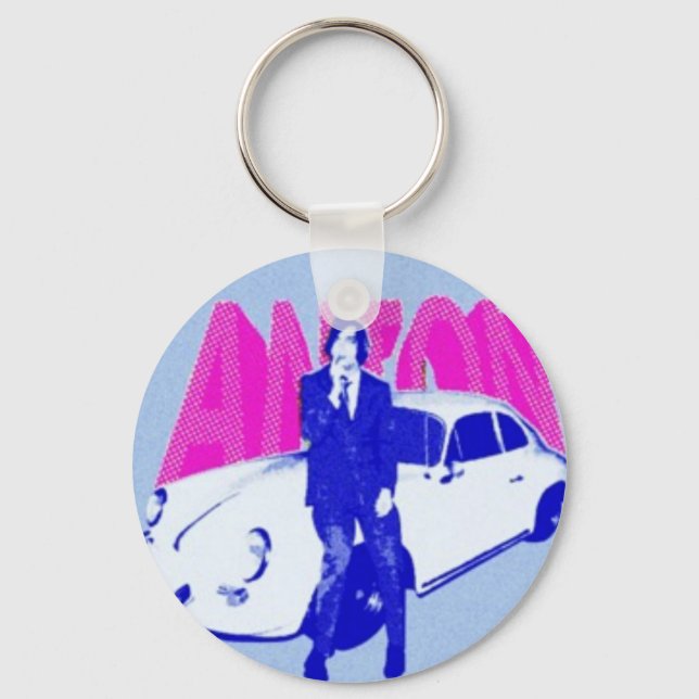 Chaveiro Brian Jonestown Massacre Key Ring - Anton Newcombe (Frente)