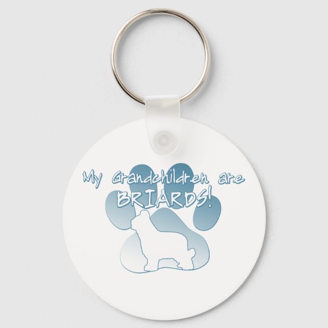 Chaveiro Briard GrandChildren (Frente)