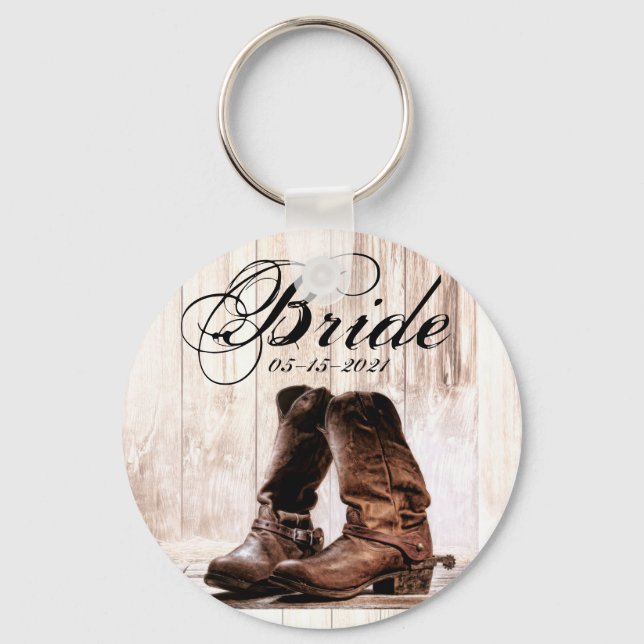 Chaveiro Bride Key Chain inicializa o país rustic visto oci (Frente)