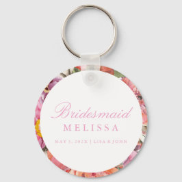 Chaveiro Bridesmaid - Floral
