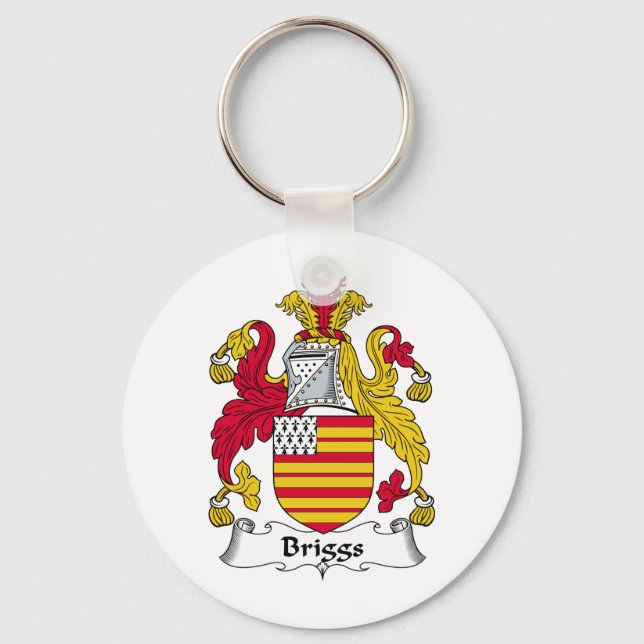 Chaveiro Briggs Family Crest (Frente)