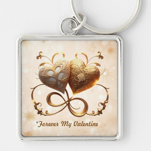 Chaveiro "Bright Kisses Forever" (Frente)