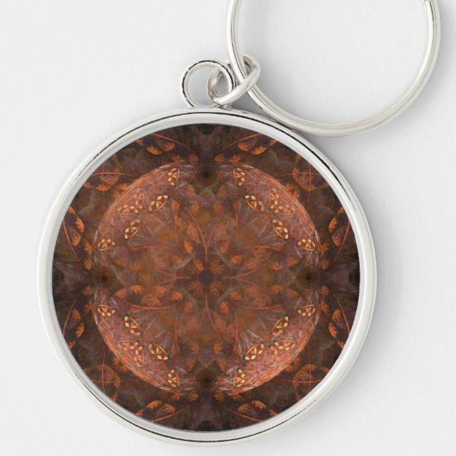 Chaveiro Brilho Dourado de Cobre (Frente)