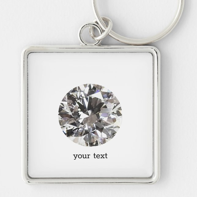 Chaveiro Brilliant Round Diamond (Frente)