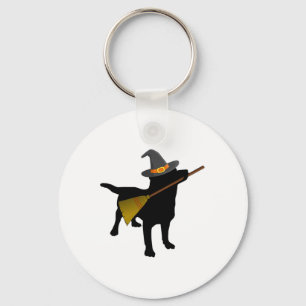 Chaveiro Brincadeira de Chapeuzinho Preto do Halloween Cach