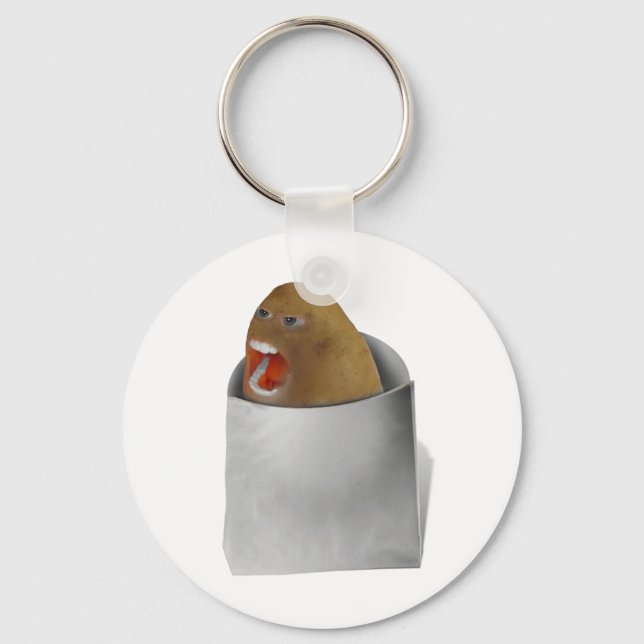 Chaveiro Brincando Com Batatas - O Gritador (Frente)