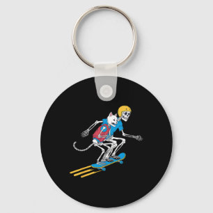 Chaveiro Brincando Skate Skeleton Skateboard 1