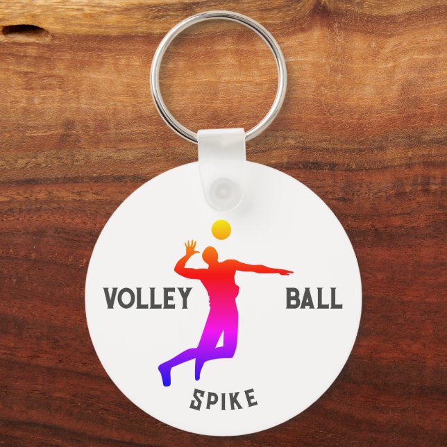 Chaveiro Brindes Personalizados de Volei para Meninos e Men (Frente)