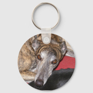 Chaveiro Brindle Greyhound