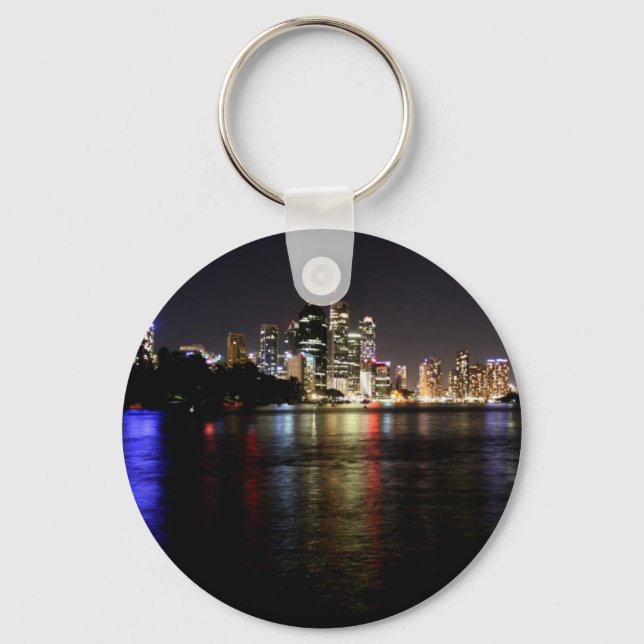 Chaveiro Brisbane à noite (Frente)