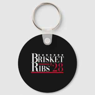 Chaveiro Brisket Ribs 2028 - Funny Churrasco Byrbecue Polít