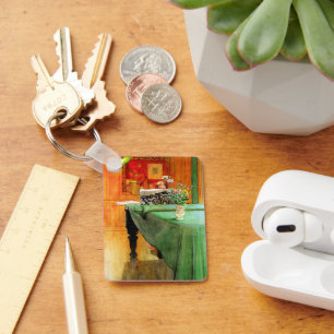 Chaveiro Brita ao Piano por Carl Larsson, Arte Antiga