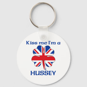 Chaveiro Britânico Personalizado Beija-me Sou Hussey