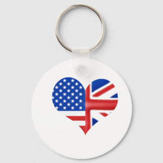 Chaveiro British American Heart