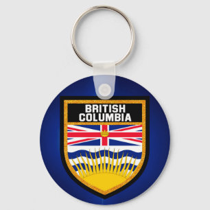 Chaveiro British Columbia Flag