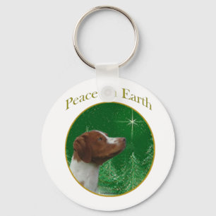 Chaveiro Brittany Spaniel Peace